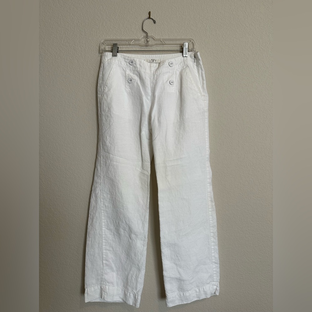 Ann Taylor Loft Linen Pants
